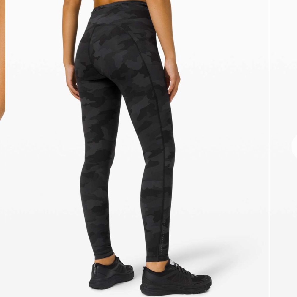 Lululemon Swift Speed High-Rise Tight 28" - Heritage 365 Camo Deep Coal Multi